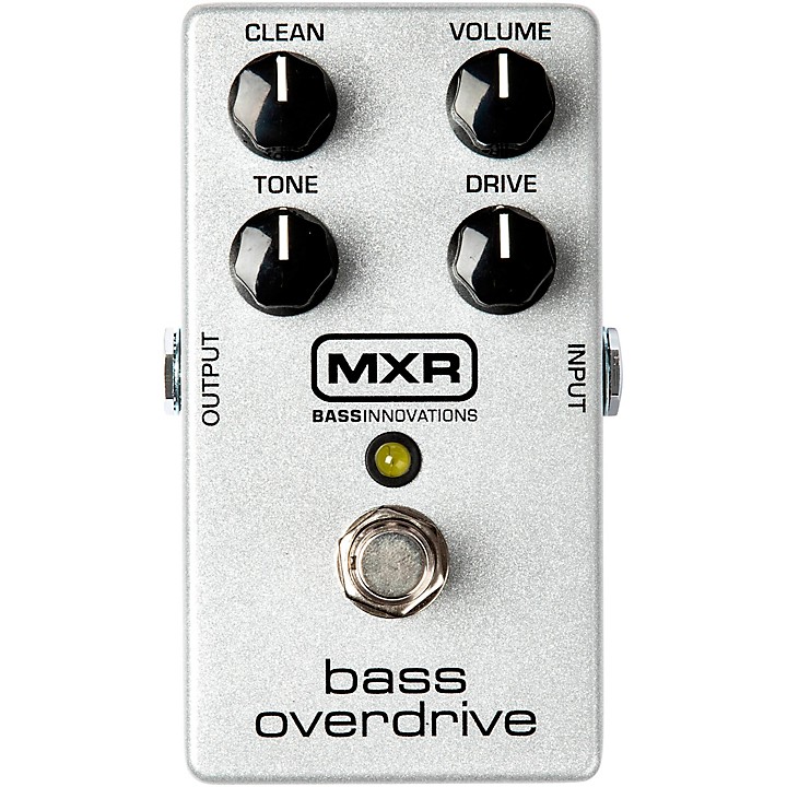 M89 Bass Overdrive Effects Pedal Silver