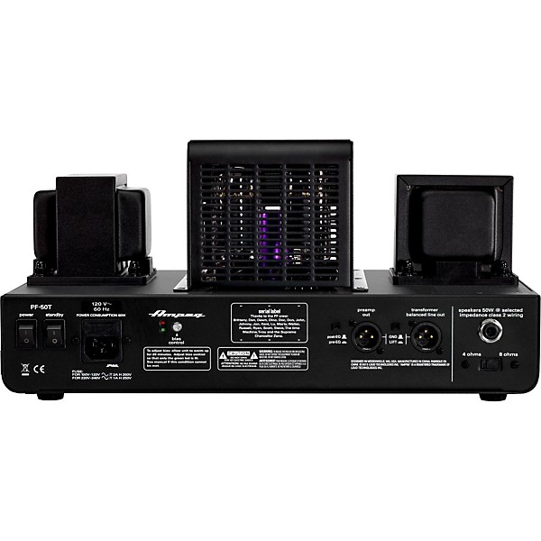 PF 50T Portaflex 50W Tube Bass Amp Head