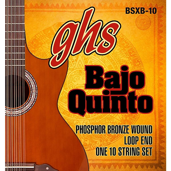 Bajo Quinto 10 String Phosphor Bronze Acoustic Guitar Strings