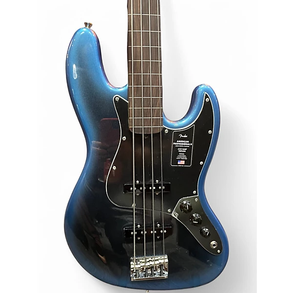 Fender Used Fender American Professional II Jazz Bass DARK NIGHT Electric Bass Guitar