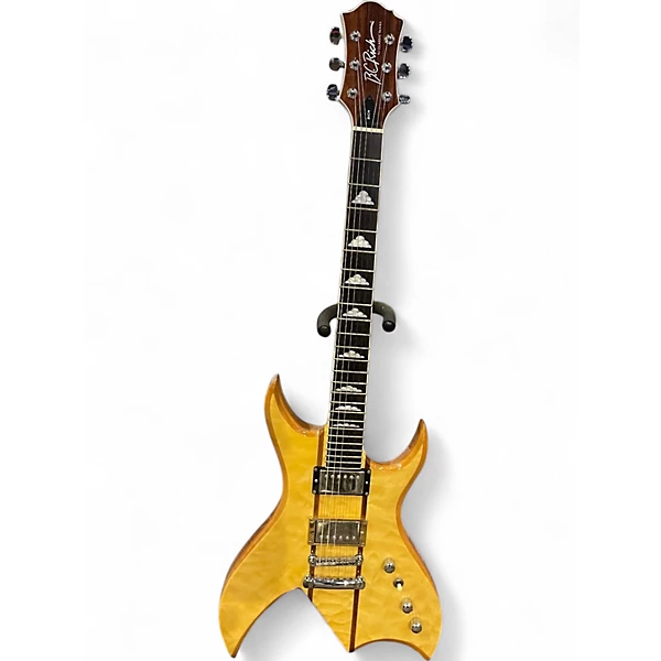 Used B.C. Rich BICH NJ Classic Series Natural Solid Body Electric Guitar