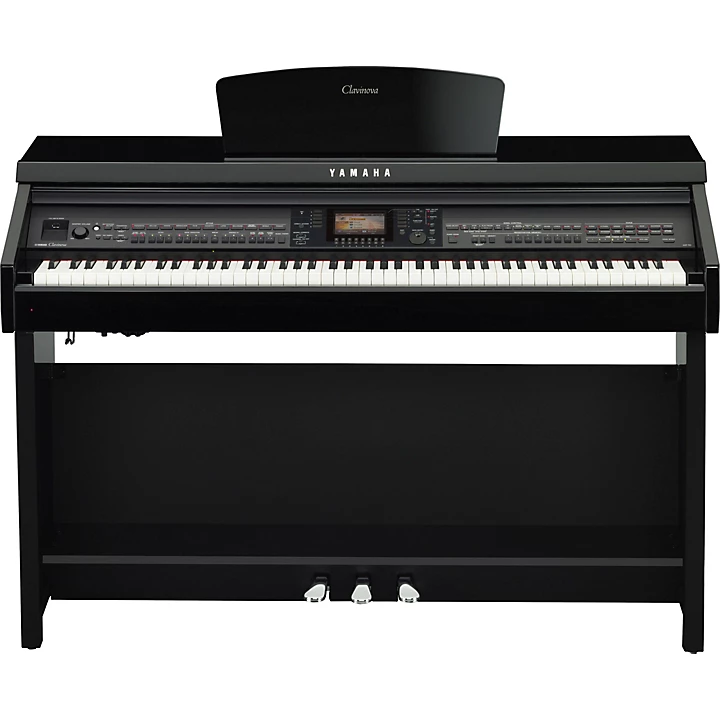 Yamaha Clavinova CVP701 Home Digital Piano Level 2 Polished Ebony