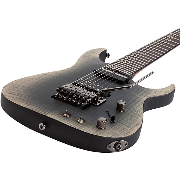 Banshee Mach FR S 7 String Guitar FalloutBurst