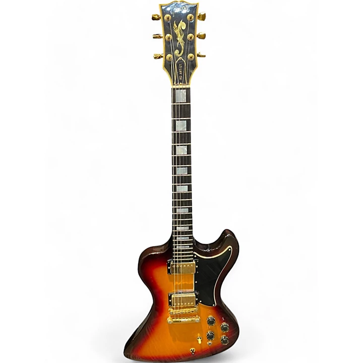Vintage 1977 Gibson RD ARTIST Sunburst Solid Body Electric Guitar