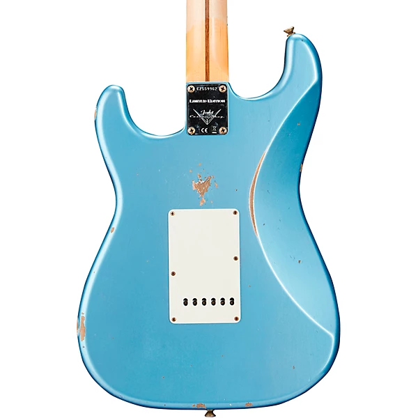 Fender Custom Shop Limited Edition Tomatillo Stratocaster Special Relic Electric Guitar Super Faded Aged Lake Placid Blue