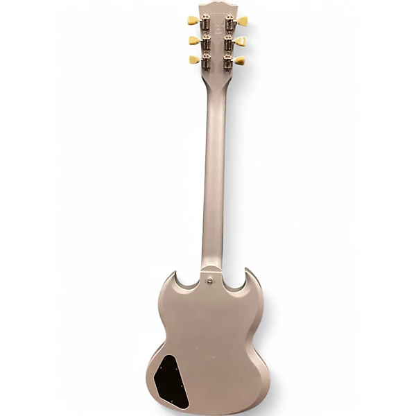 Used 2009 Gibson Limited Edition SG Metallic Silver Solid Body Electric Guitar