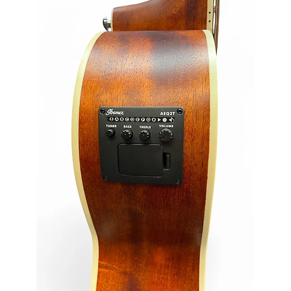 Ibanez Used Ibanez PNB14EOPN Natural Acoustic Bass Guitar