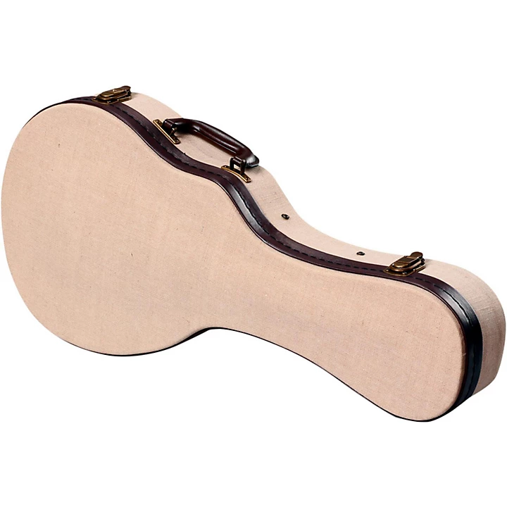 GW JM MANDOLIN Journeyman Burlap Mandolin Deluxe Wood Case Beige