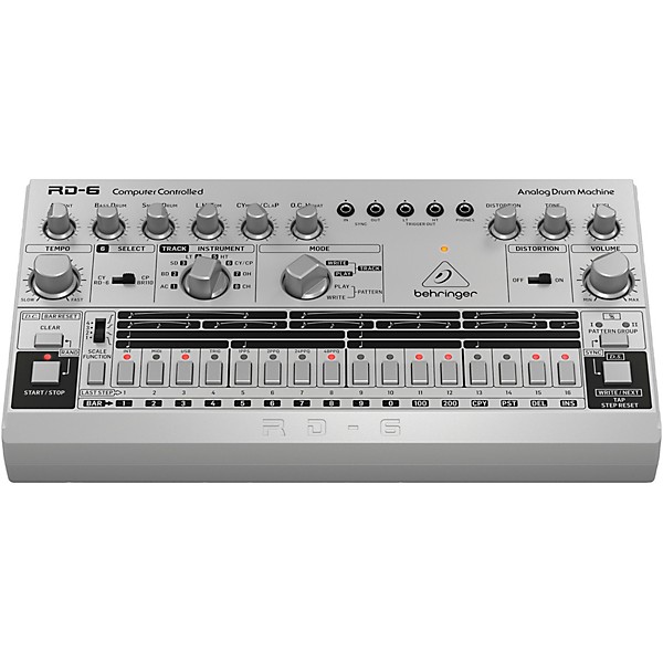 RD 6 SR Analog Drum Machine Silver