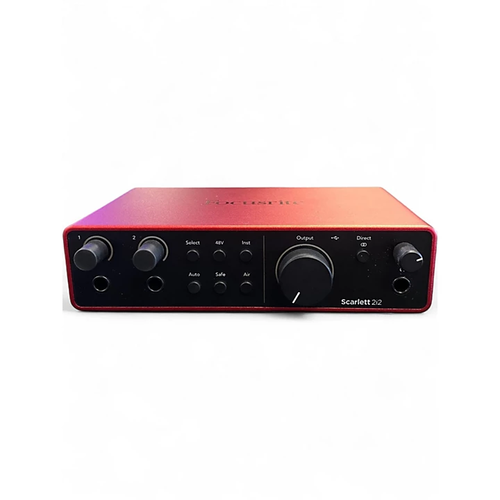 Focusrite Used Focusrite Scarlett 2i2 Gen 4 Audio Interface