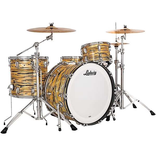 Ludwig Legacy Maple 3 Piece Pro Beat Shell Pack With 24\