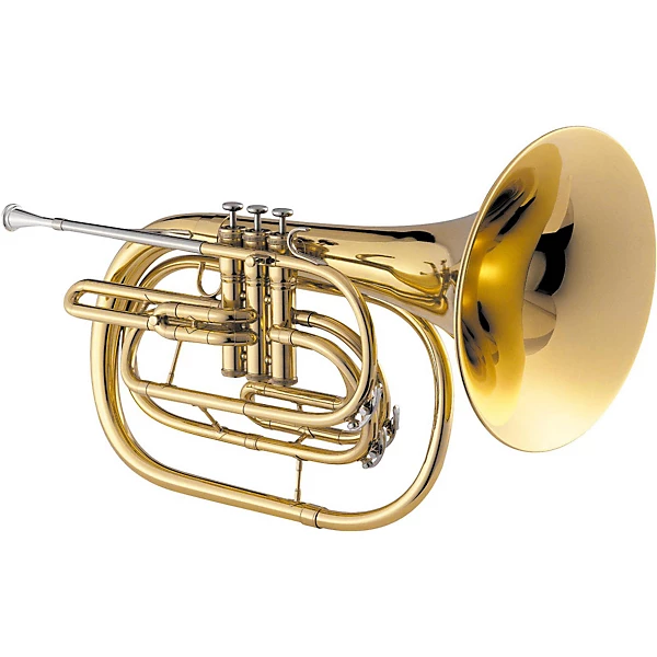 JHR1000M Qualifier Series Bb Marching French Horn Lacquer