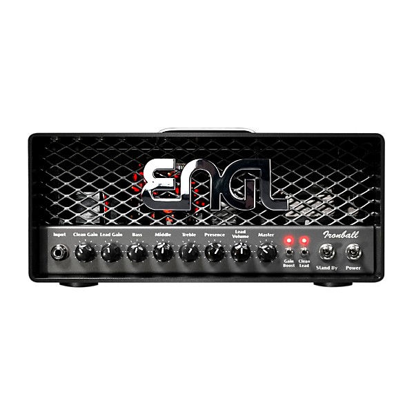 ENGL Ironball 20 5 1W Tube Guitar Head Level 1 Black H96636004001000.gc