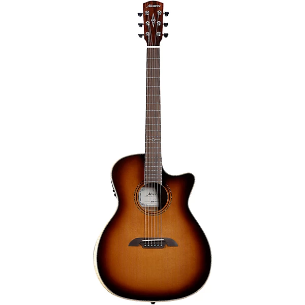 Alvarez AEG99CE Grand Auditorium Acoustic Electric Guitar Shadow Burst