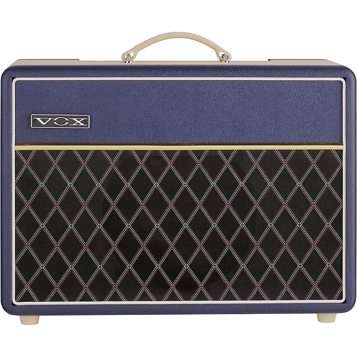 AC10 Custom 10W 1x10 Limited Edition Tube Guitar Combo Amp Blue Cream