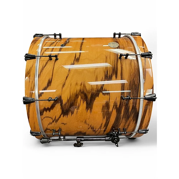 ddrum Used ddrum 5 Piece Dios Series Zebrawood Drum Kit.gc