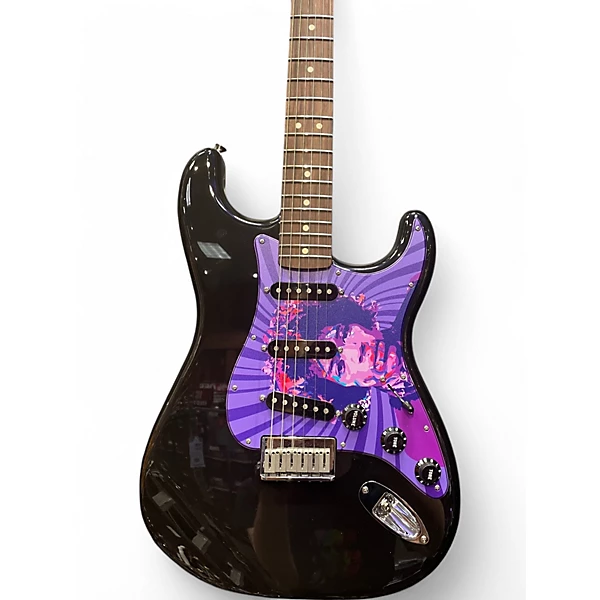 Fender Used Fender PARTSCASTER MADE IN MEXICO Black Solid Body Electric Guitar.gc