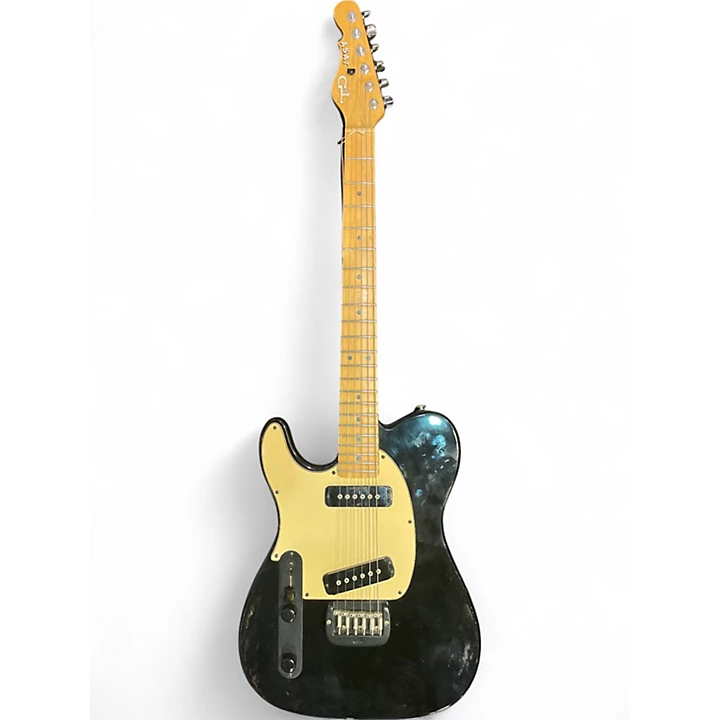GL Used GL ASAT Deluxe Left Handed Black Electric Guitar.gc