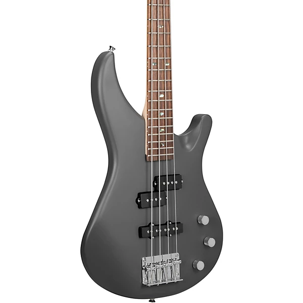 MB100 Short Scale Solid Body Electric Bass Charcoal Satin