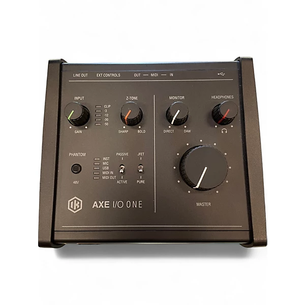 IK Multimedia Used IK Multimedia AXE I O ONE 1 Channel Audio Interface.gc