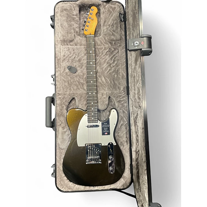 Fender Used Fender American Ultra II Telecaster Texas Tea Solid Body Electric Guitar