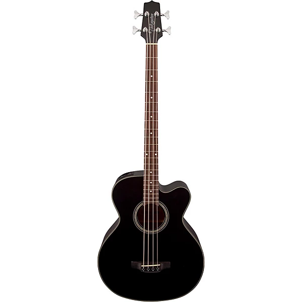 GB30CE Acoustic Electric Bass Guitar Black
