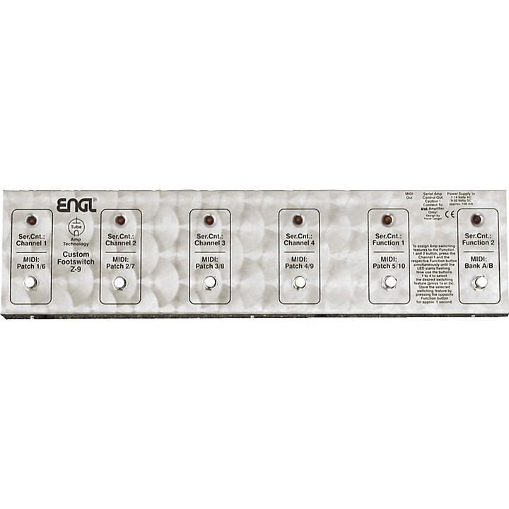 ENGL Z 9 Custom Footswitch