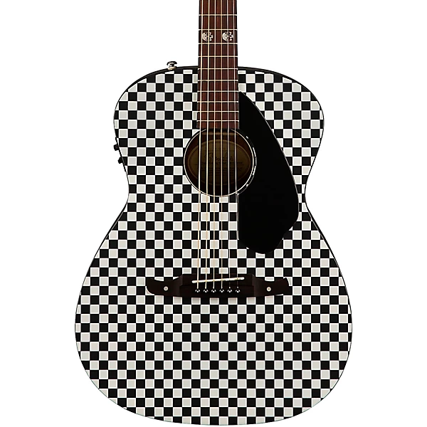 Tim Armstrong Signature Hellcat Acoustic Electric Guitar Checkerboard