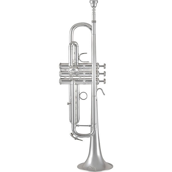170 Stradivarius 43 Bell Series Professional Bb Trumpet with Standard Leapipe Silver plated