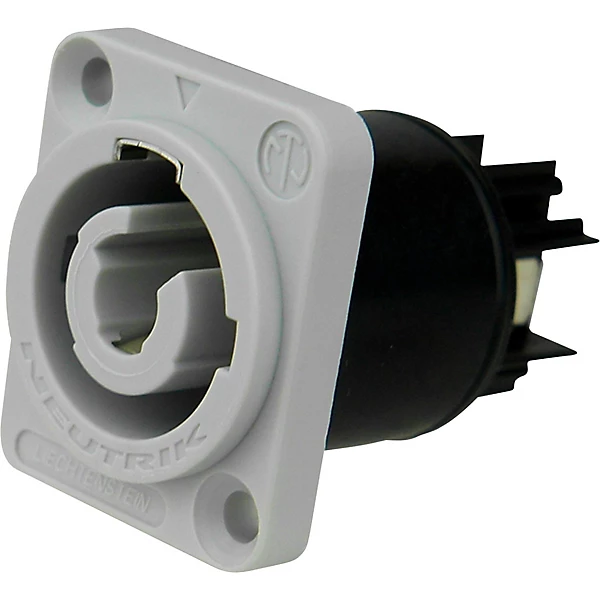Neutrik PowerCON Power Out Gray Panel Mt