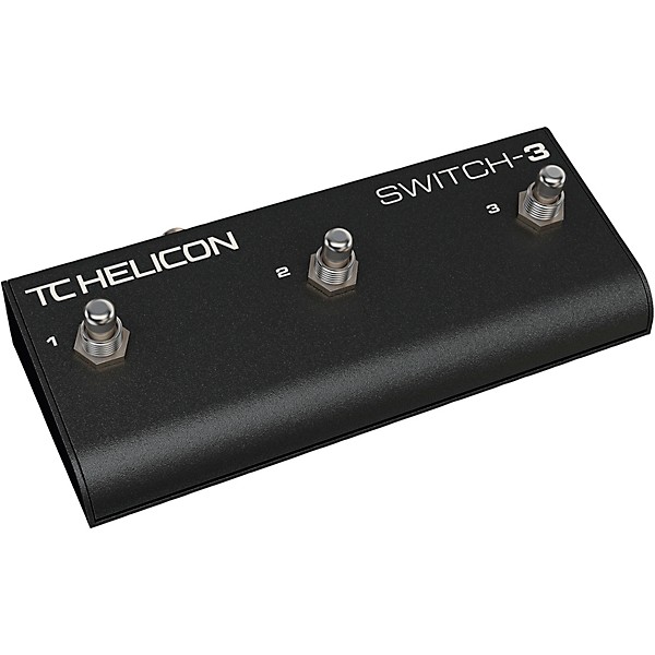 TC Helicon SWITCH 3 3 Button Footswitch