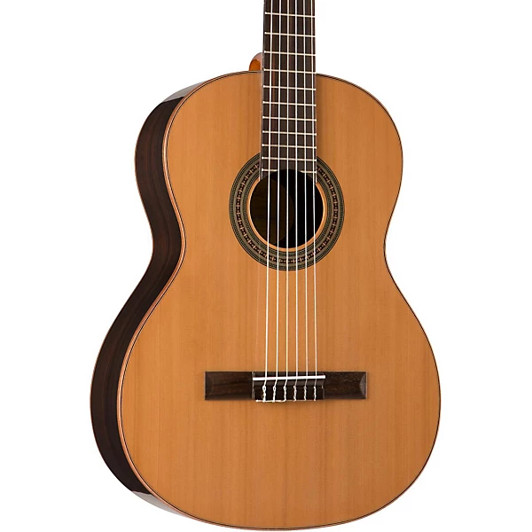 Lucero LC200S Solid Top Classical Acoustic Guitar Natural