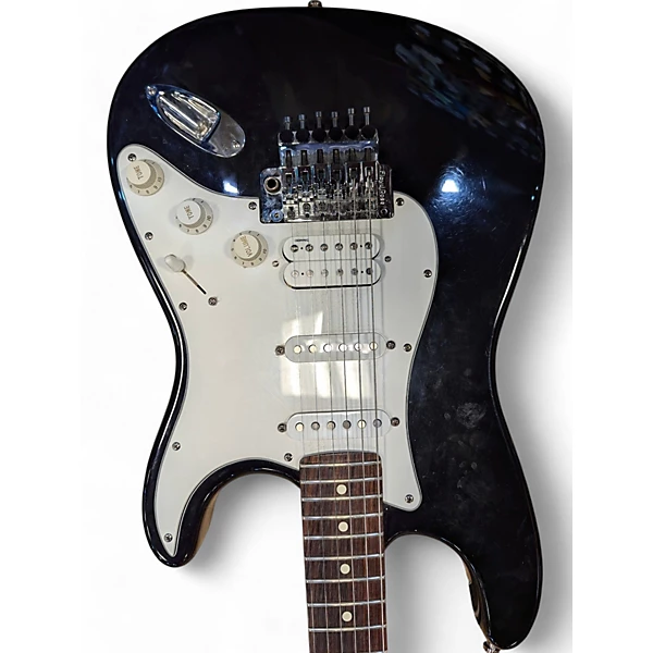 Used Fender 50th Anniversary American Stratocaster Black Solid Body Electric Guitar