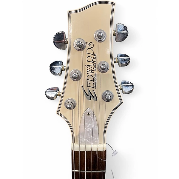 Edwards Used Edwards E KA 95LT Cream Solid Body Electric Guitar.gc