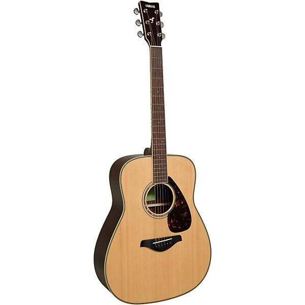 Yamaha FG830 Dreadnought Acoustic Guitar Natural