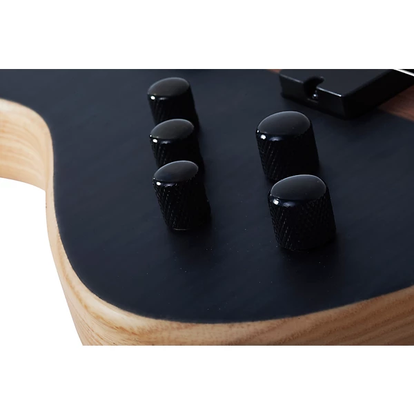 Schecter Guitar Research Charles Berthoud CB 4 Left Handed Electric Bass See Thru Black Satin