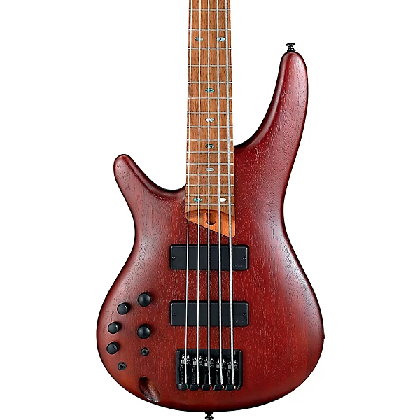 SR505EL Left Handed 5 String Electric Bass Brown Mahogany