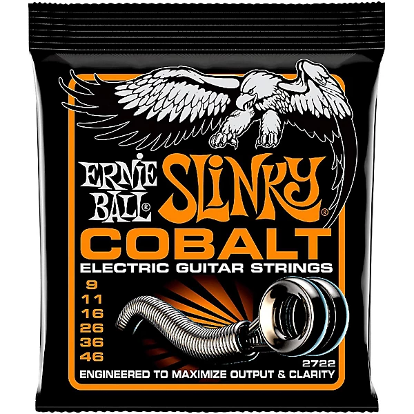 2722 Cobalt Hybrid Slinky Electric Guitar Strings