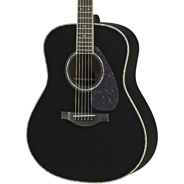 Yamaha LL16DR L Series Solid Rosewood Spruce Dreadnought Acoustic Electric Guitar Level 2 Black