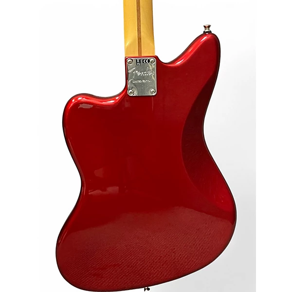Used 2016 Fender American Special Jazzmaster Limited Edition with  Bigsby Candy Apple Red Solid Body Electric Guitar