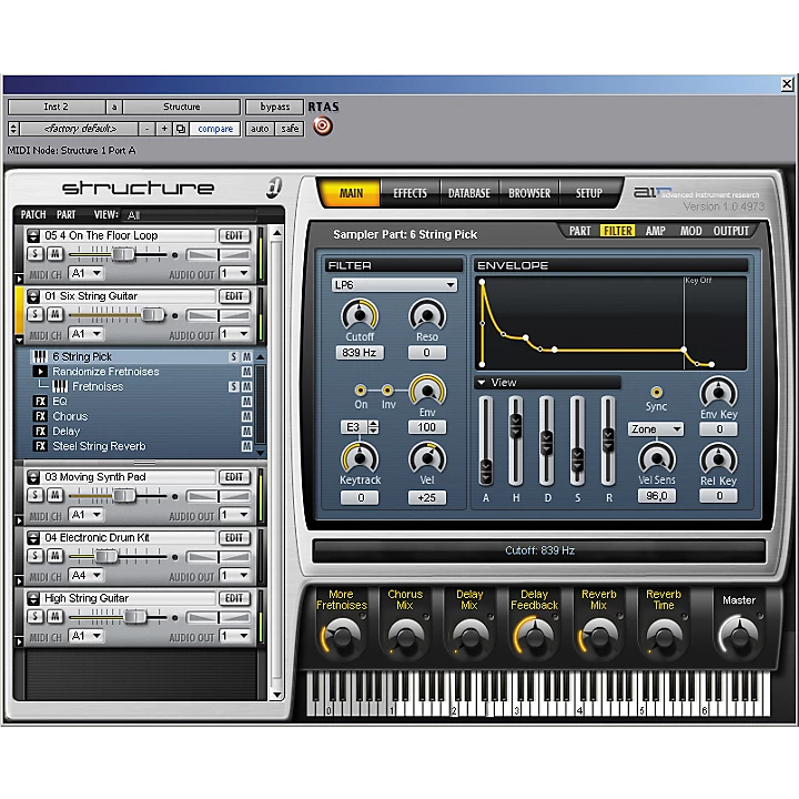 Structure LE Sampler Virtual Instrument