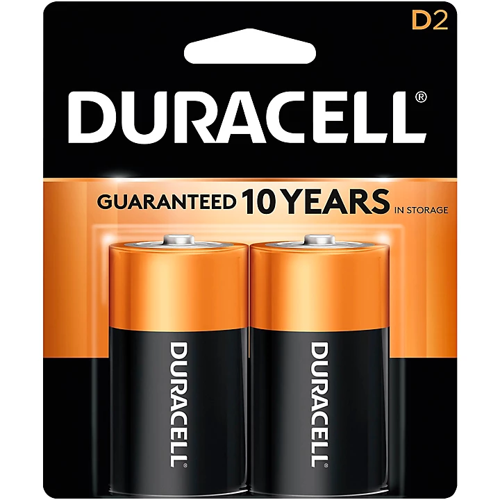 D Batteries 2 Pack