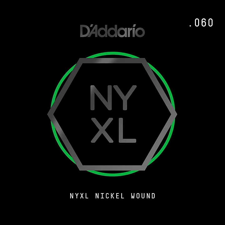 NYNW060 NYXL Nickel Wound Electric Guitar Single String 060