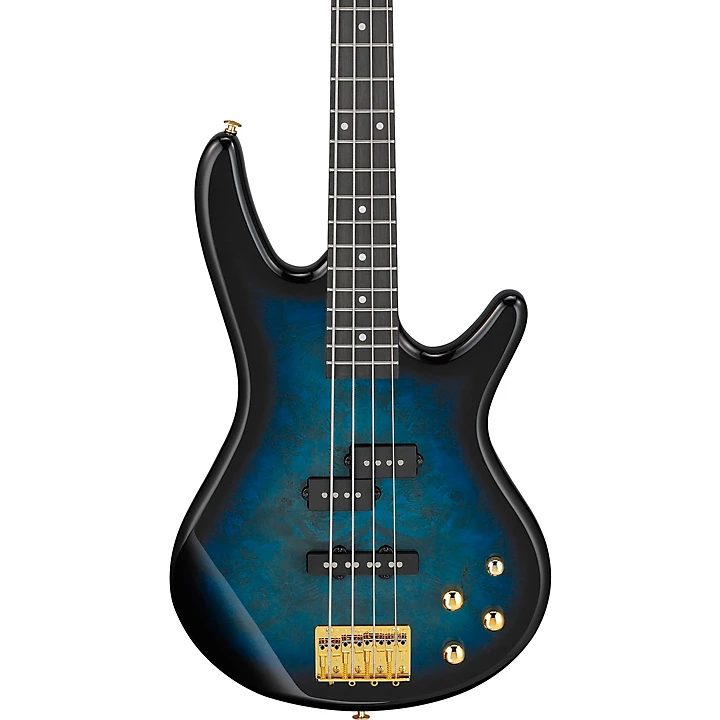 Ibanez GSR200PC 4 String Electric Bass Guitar Transparent Marine Burst