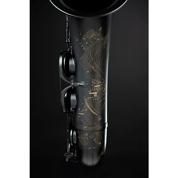 Supreme Limited Edition Bb Tenor Saxophone Matte Black Black Matte Keys