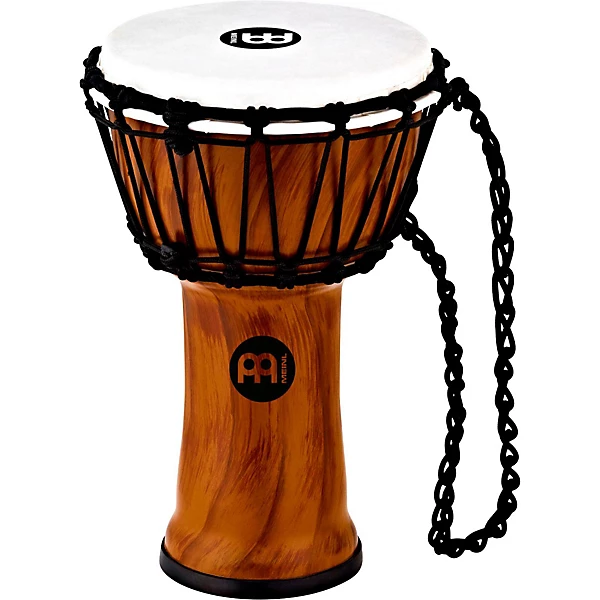 Synthetic Compact Junior Djembe Twisted Amber