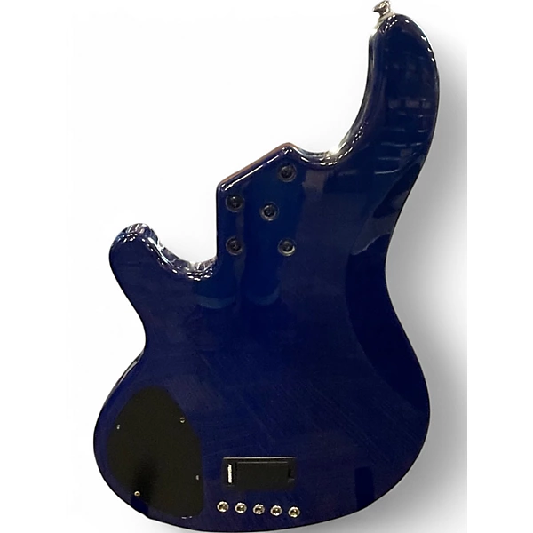 Lakland Used Lakland 55 02 Skyline Series 5 String Blue Sapphire Electric Bass Guitar.gc