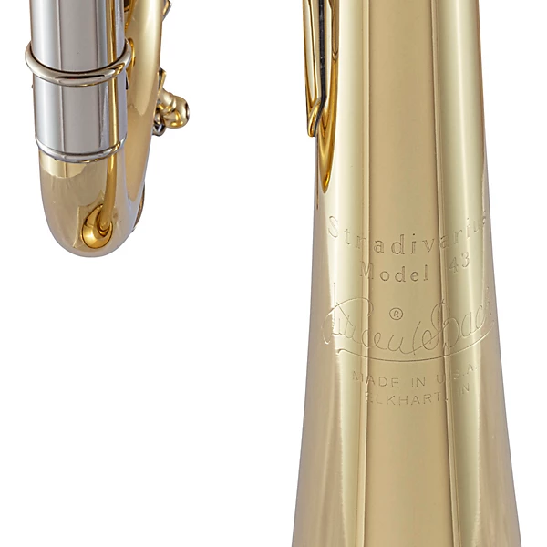 180 Stradivarius 43 Bell Series Professional Bb Trumpet Lacquer