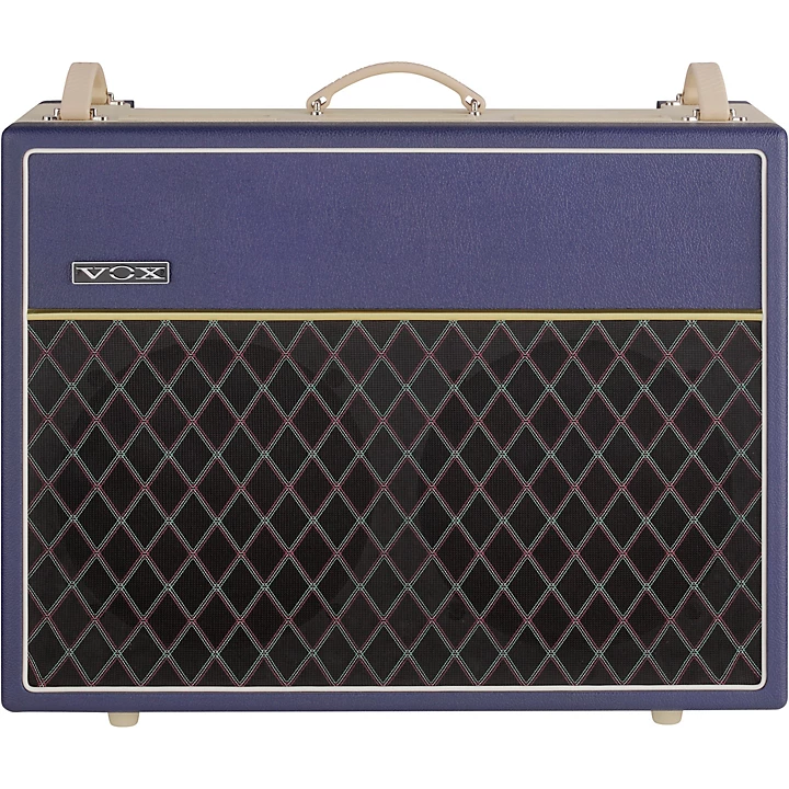 VOX AC30 Custom 30W 2x12 Limited Edition Tube Guitar Combo Amp Blue/Cream