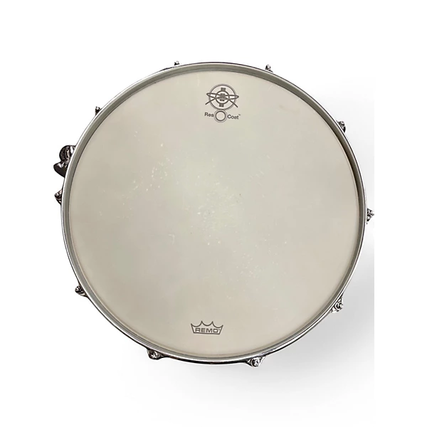 Milestone By Ron Dunnett Used Milestone By Ron Dunnett 65X14 Fiberglass Snare Gold Sparkle Drum.gc